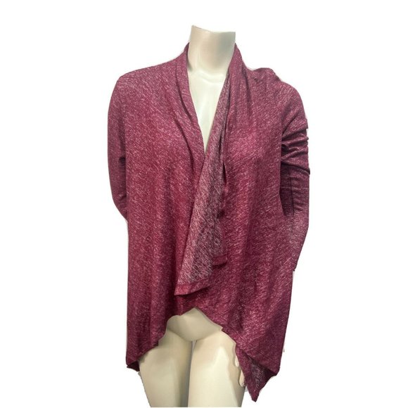 bobeau Sweaters - Bobeau Womens Cardigan Sweater size Small Long Sleeve Open Front Red Wine New
